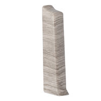Terminatie plinta pvc, Salag, 2buc/set, stejar de desert