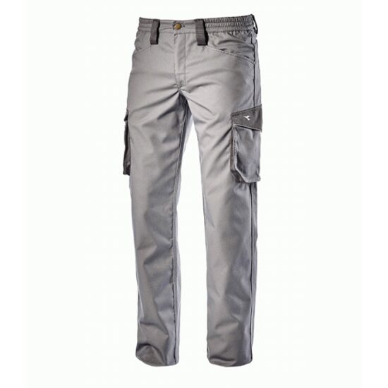 Pantaloni lungi, Diadora Staff Cargo, steel gray, L