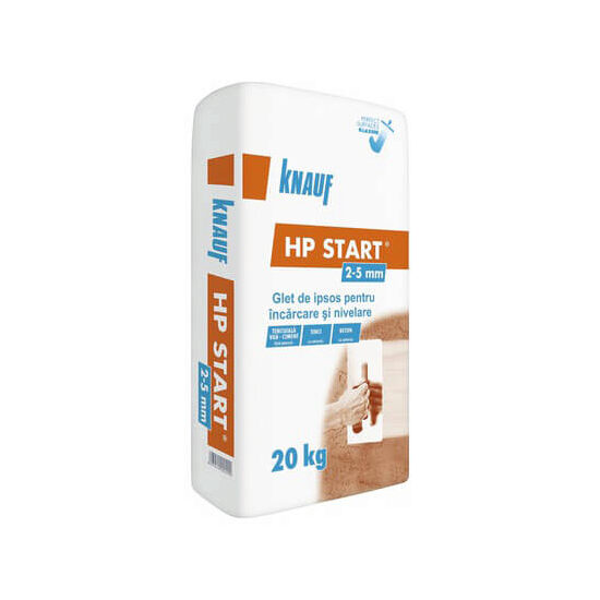 GLET DE IPSOS INCARCARE SI NIVELARE, KNAUF HP START, 20KG