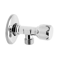 Robinet coltar cu ventil, Ferro, 1/2"x3/8", crom_Z1238G