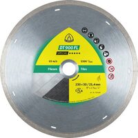 Disc diamantat debitare ceramica, Klingspor DT 900 FL Special, 125 x 1,4 x 22,23 mm
