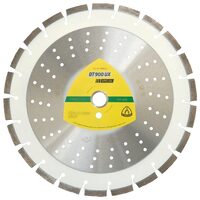 Disc diamantat debitare, Klingspor DT 900 UX , 350 x 3 x 25.4mm, 22 segmente, 40x3x12mm, segment standard