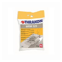Mortar de reparatii cu fibre de armare, Thrakon WRM 525, gri, 5kg
