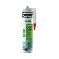 SILICON PENTRU STICLA, CERESIT CS 23 SILICON GLASS, ALB