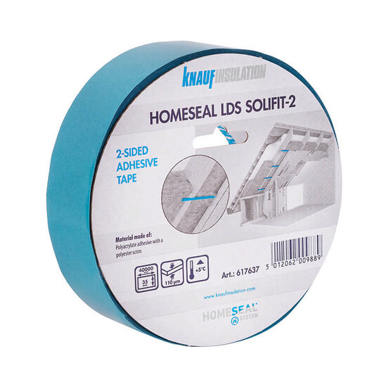 Banda de etansare dublu adeziva, Knauf LDS SOLIFIT-2, 0.35x40 m