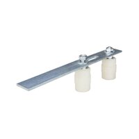 Suport reglabil pentru porti 2 role cilindrice d42mm l60mm