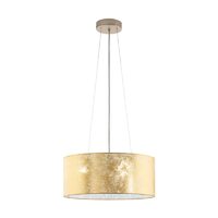 LUSTRA, EGLO VISERBELLA 97644, 3x60W, E27, TEXTIL/SAMPANIE