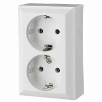 Priza cu impamantare, 2p, pentru interior, Business Line IP20