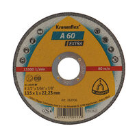 DISC DEBITARE KLINGSPOR A 60 EXTRA, 115X22.23X1MM