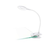 LAMPA CU CLEMA, EGLO CABADO 97077, LED 3W, ALB