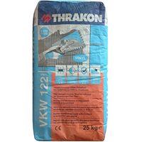 Adeziv pentru placi ceramice neabsorbante, cu rezistenta la alunecare si timp de lucru extins, Thrakon VKW 122, alb, 25kg