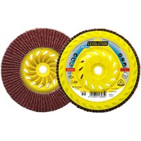 Disc lamelar frontal, Klingspor SMT 975, filet M14 ceramic, 115mm, granulatie 40 curbat
