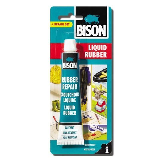 Adeziv pentru cauciuc BISON Liquid Rubber, 50ml