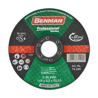 Disc taiere pentru marmura sau piatra, Benman Profesional, 125 x 3mm, 74291
