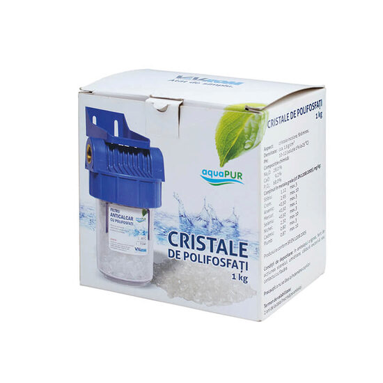 CRISTALE POLIFOSFATI, VALROM AQUAPUR, 1 KG