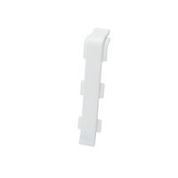 Conectori plinta pvc, Salag, 2buc/set, alb