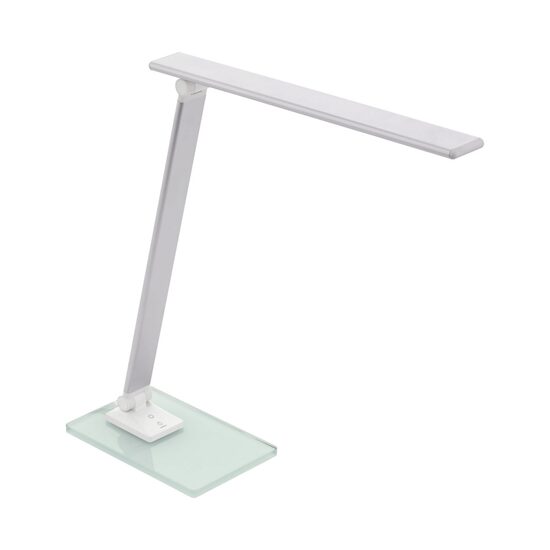 Veioza birou dimmabila, Eglo Conservana, LED 3W 400lm 4000K, Argintiu