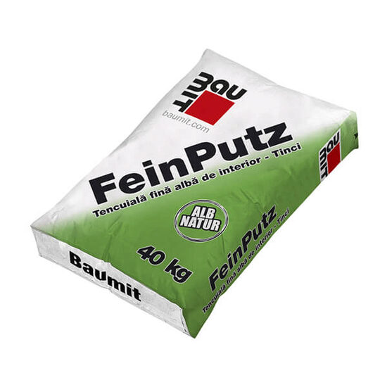 TENCUIALA FINA ALBA DE INTERIOR, BAUMIT FEINPUTZ