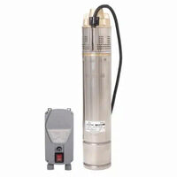 Pompa submersibila pt. apa curata, corp inox, Qmax., 4", 3060l/ora, Hmax 105m, 1.5kw, 230v, SI10551