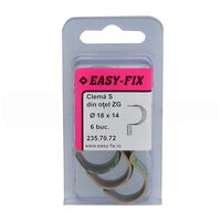 Clema otel tip S. #18mm, banda 14x1.2mm