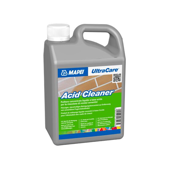 Solutie curatare urme ciment Mapei UltraCare Acid Cleaner 1 l