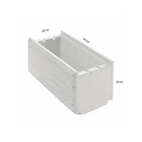 Boltar gard, Star Stone TraverStone, 40 x 20 x 20cm_white