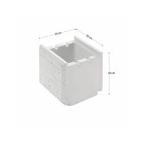Boltar gard, Star Stone TraverStone, 20 x 20 x 20cm_white