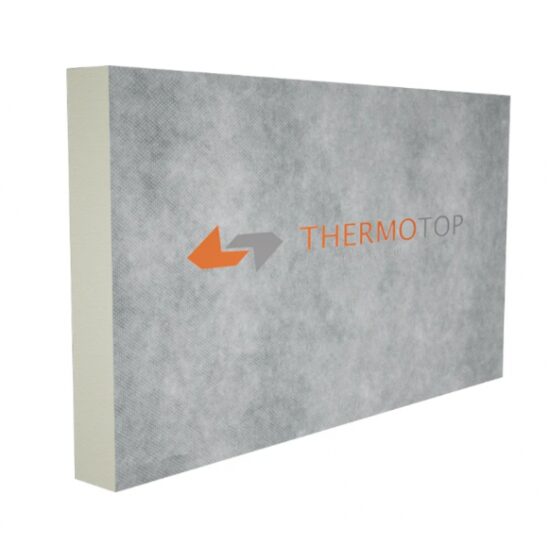 Placa termoizolanta PIR, Thermotop, cu bariera de vapori BV/BV, 1200x2400mm, 5 cm