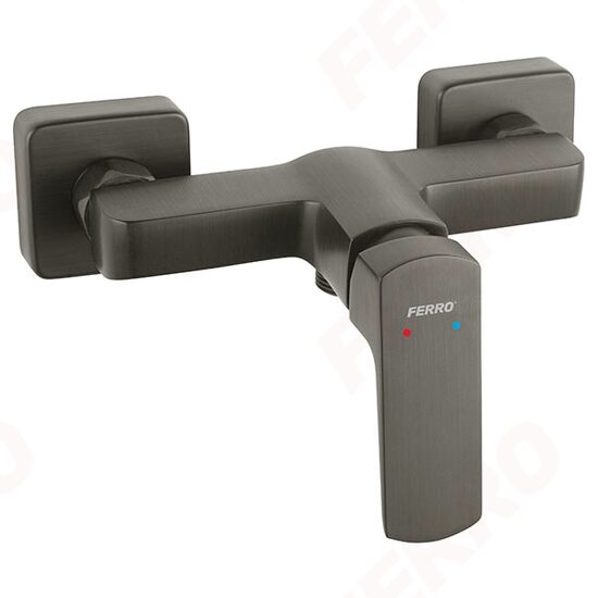 Baterie perete dus, Ferro Vitto Verdeline, Gun Metal_BVI7VLGM