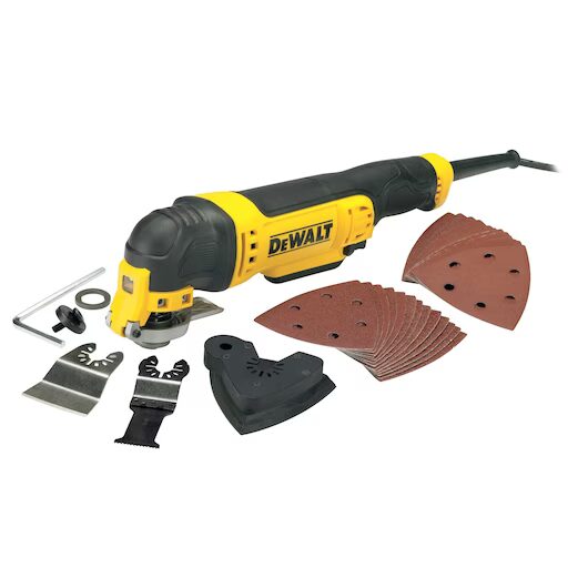 Unealta multifunctionala DeWalt DWE315-QS, 300W, 0–22000 rpm, 230V