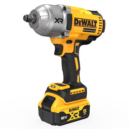 Masina de insurubat cu impact fara fir DeWalt DCF900P2T-QW, 18V, 1396 Nm, 1/2", 0–2300 rpm, 2x5Ah
