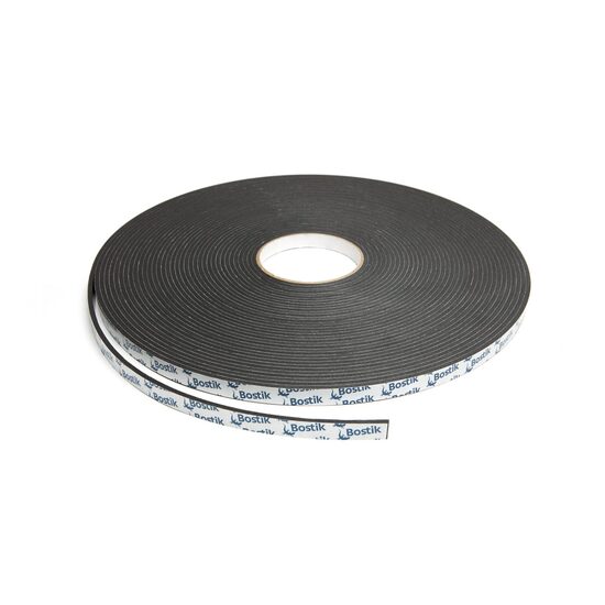 Banda dublu adeziva de spuma pentru lipirea panourilor, Bostik, 12mmx3mmx25m