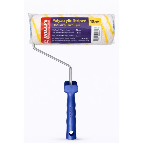 Trafalet Rollex Polyacrylic 18 cm cu maner 