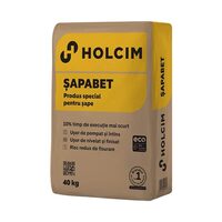 Ciment aditivat SapaBet Holcim, 40kg, pentru sape