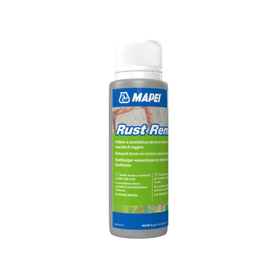 Detergent neutru pentru pete de rugina Mapei UltraCare Rust Remover, 0.125 l